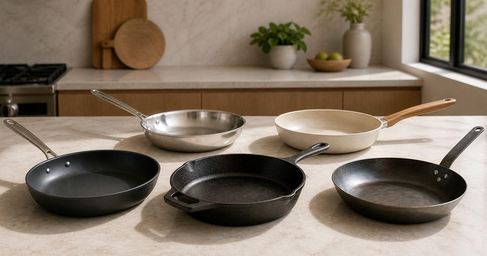 Stainless Steel vs Nonstick vs Cast Iron: Which Frying Pan Is Best?