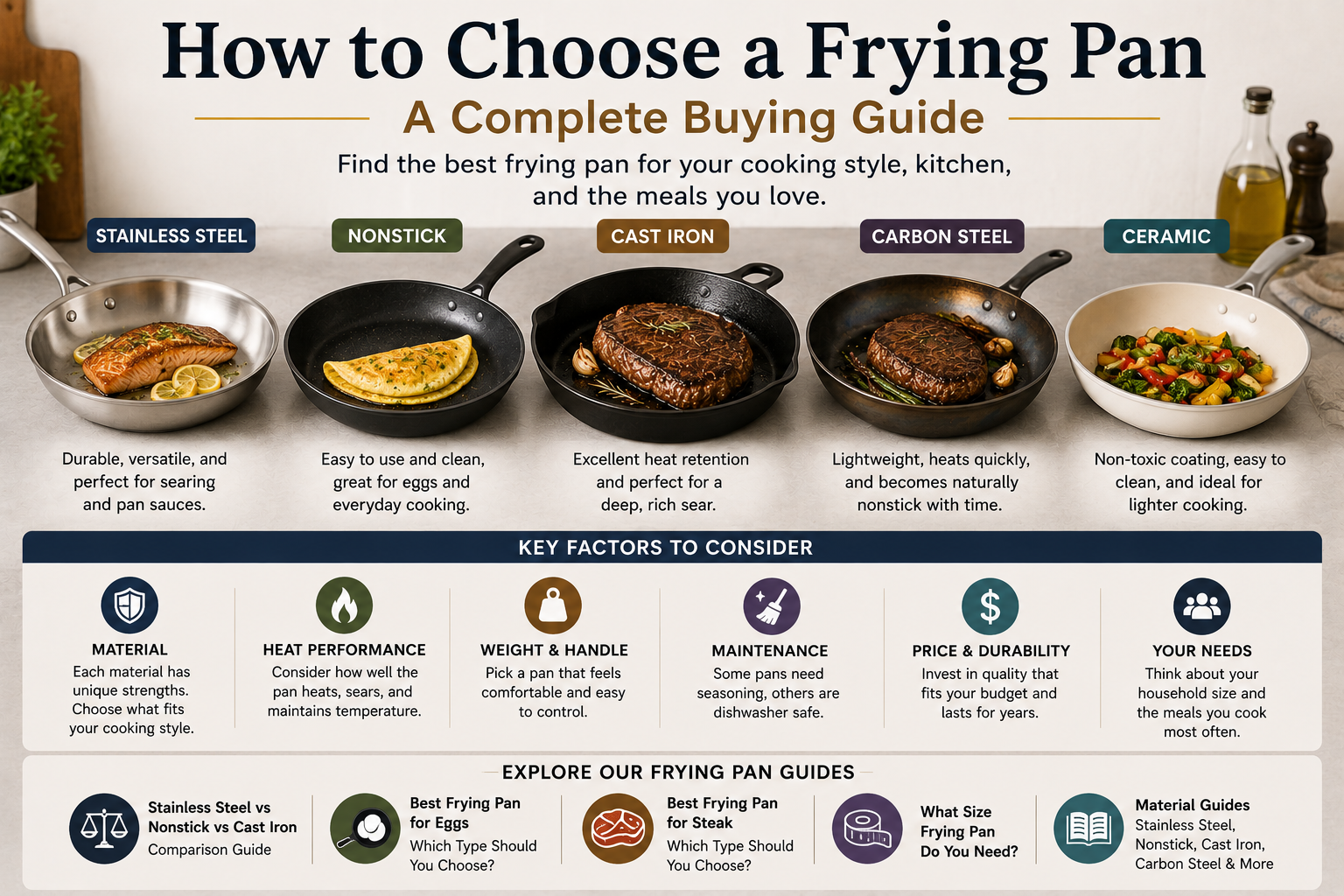 How to Choose a Frying Pan: A Complete Buying Guide