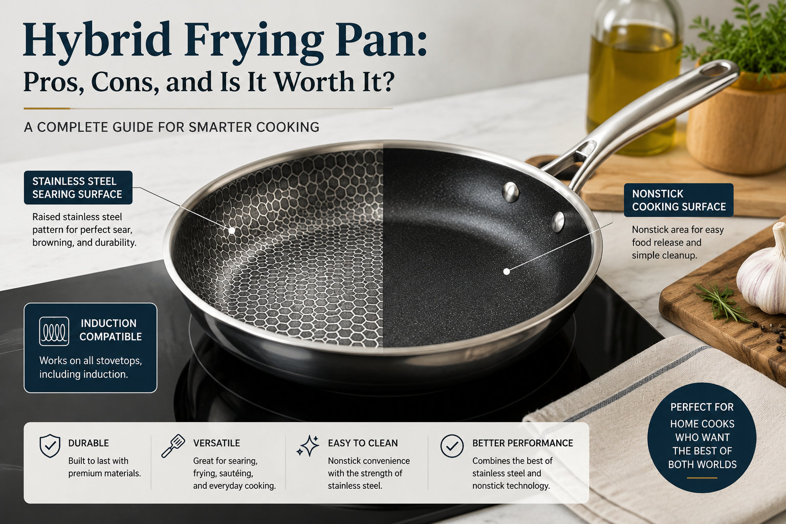 Hybrid Frying Pan: Pros, Cons, and Is It Worth It?