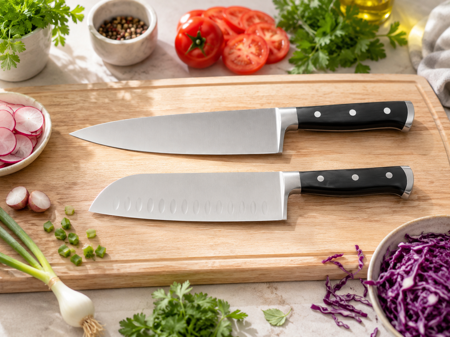Chef’s Knife vs Santoku Knife: What’s the Difference?
