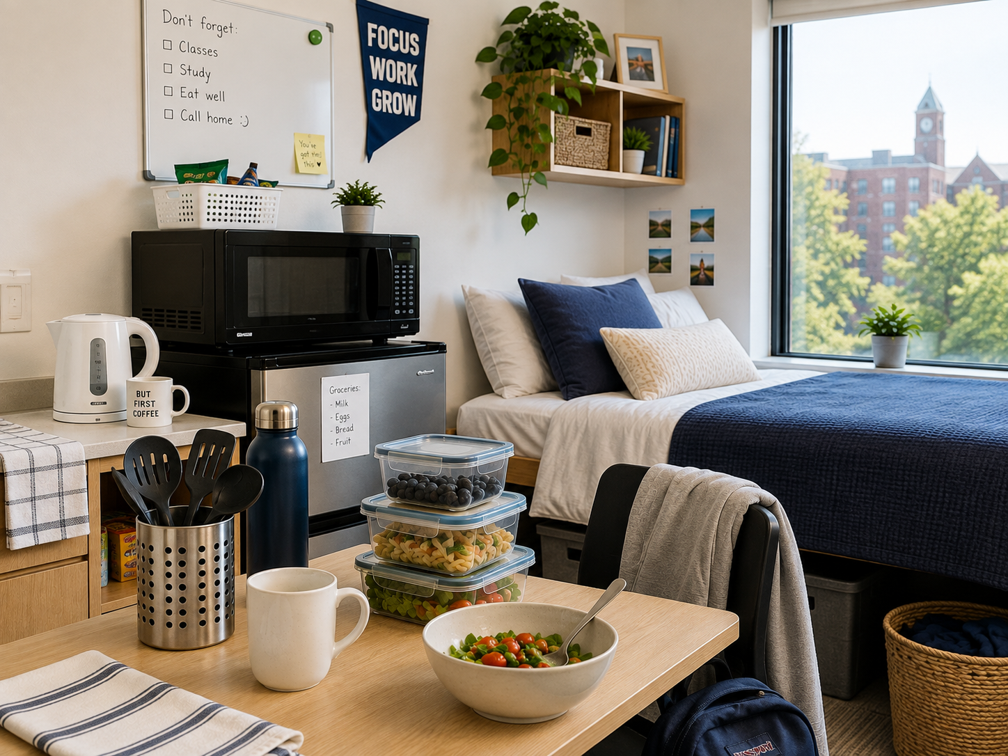 Dorm Room Kitchen Essentials: What College Students Really Need