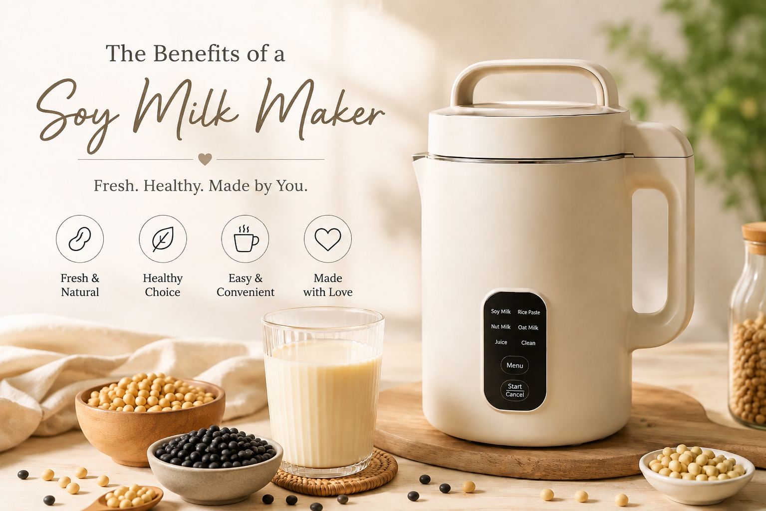 Why I Make Fresh Soy Milk Every Morning — And Why I Love My Soy Milk Maker